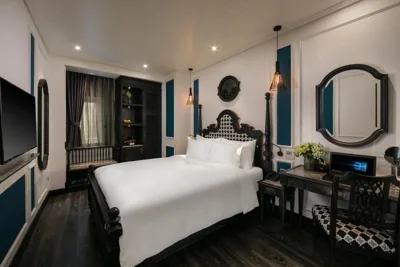 디럭스 더블룸 - 창문 있음 — Hanoi Esplendor Hotel and Spa